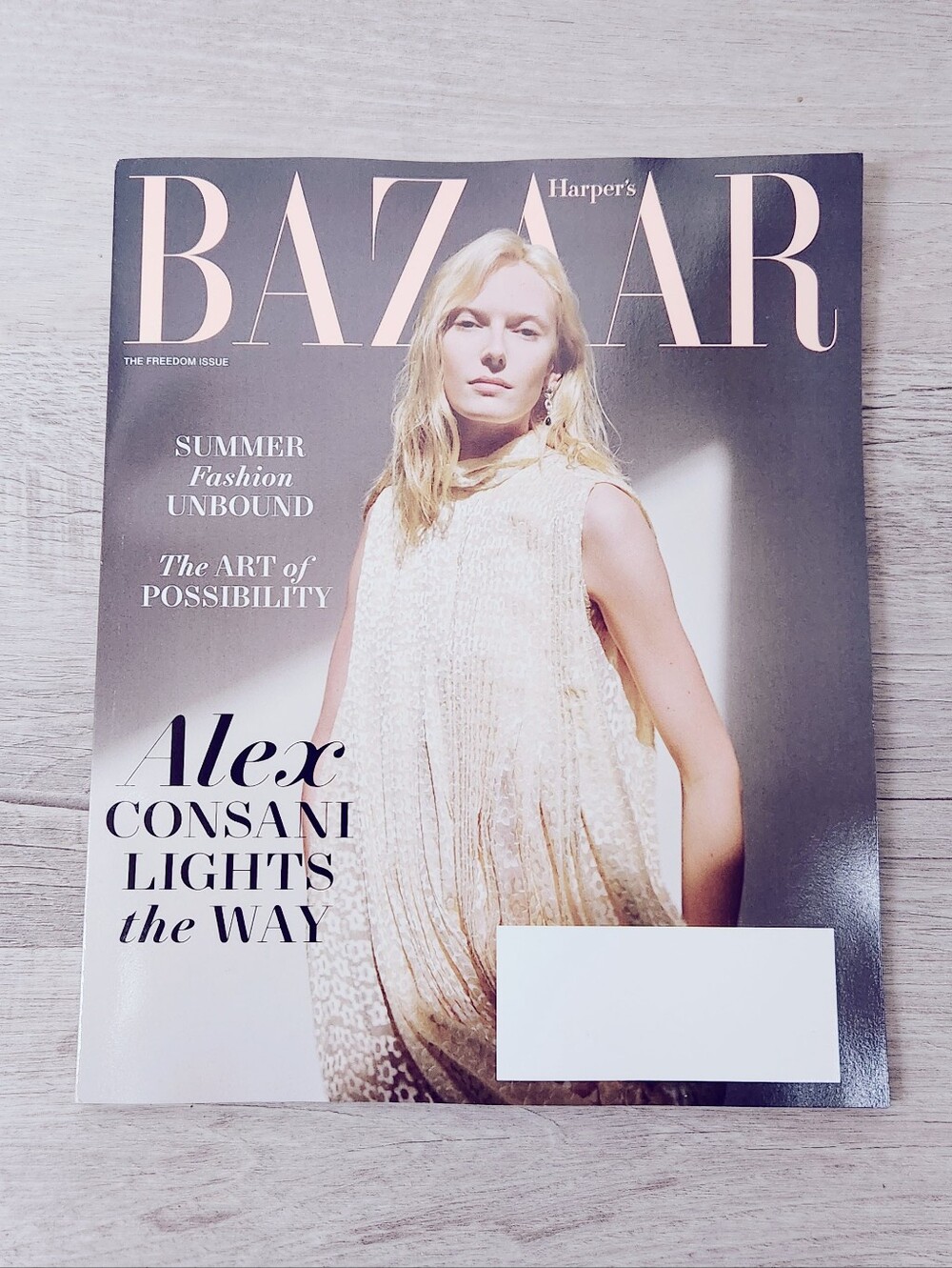 🍭7/$15 Harper's Bazaar Magazine Summer 2026 Alex Consani